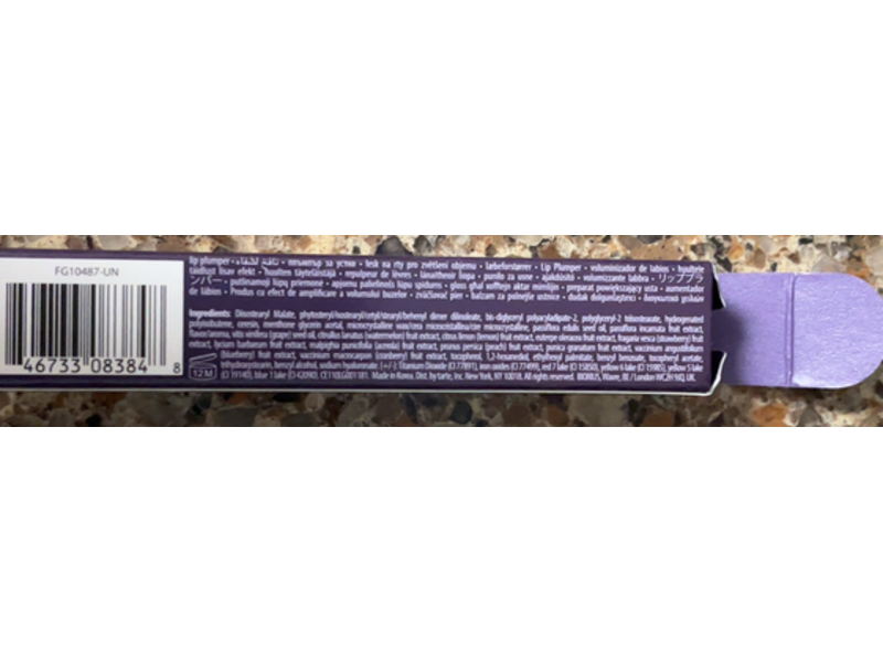 Tarte Maracuja Juicy Lip Plump, Cherry Blossom, 0.045 oz/1.3 g