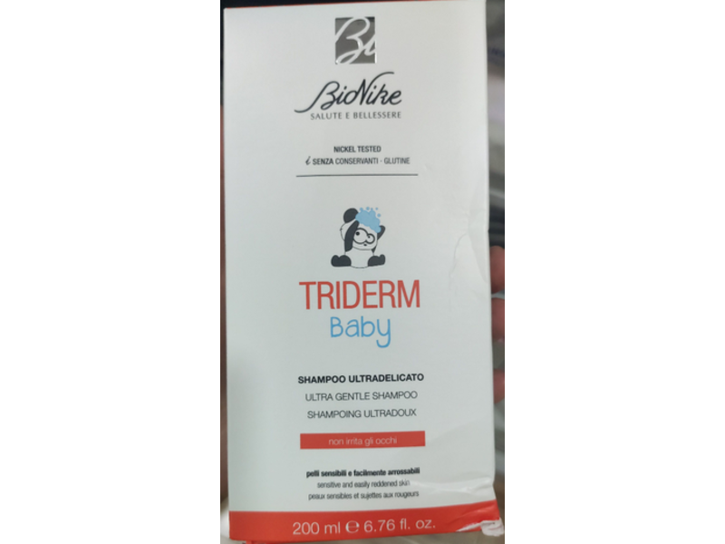 Bio Nike Triderm Baby Shampoo, 6.76 fl oz/200 mL