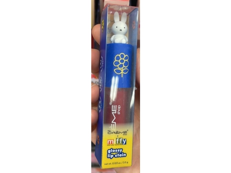 The Cream Shop Miffy Glossy Lip Stain, Luscious Lychee, 0.123 oz/3.5 g