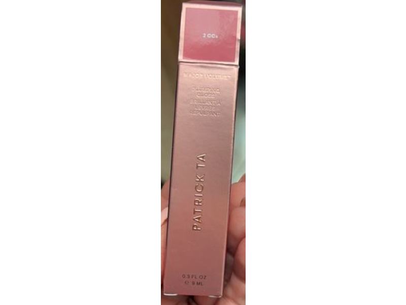 Patrick Ta Lip Gloss, Pink 2 CC's, 0.3 fl oz/0.9 mL