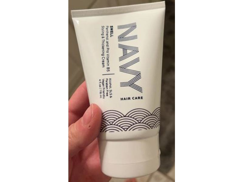 Navy Swell Styling &Thickening Cream, 4 fl oz /118 mL