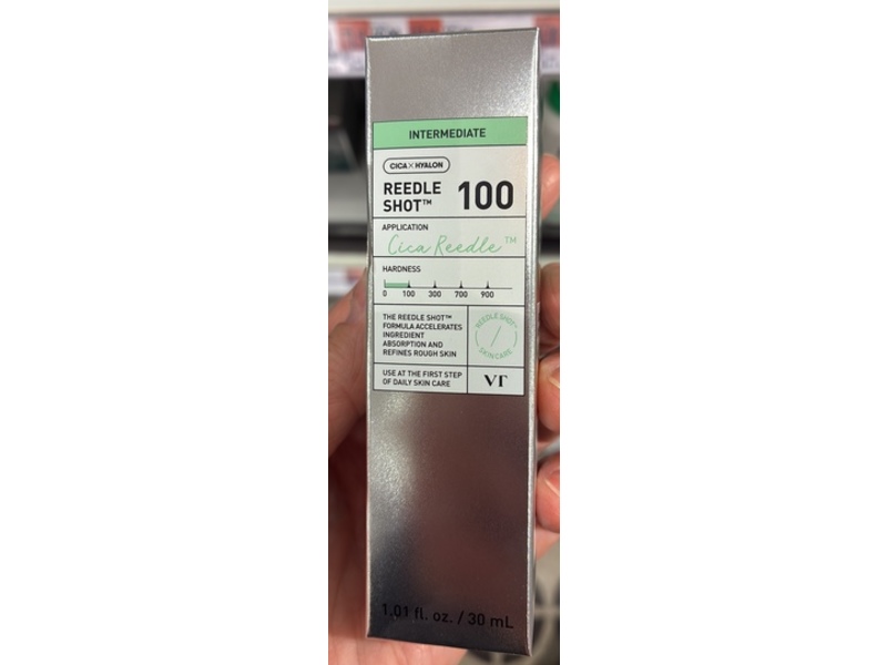 VT Cosmetics Cica Reedle Shot, 1.01 fl oz/30 mL