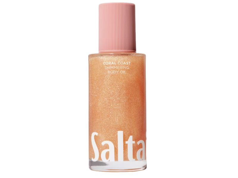 Saltair Shimmering Body Oil, Coral Coast, 4 fl oz/118 mL