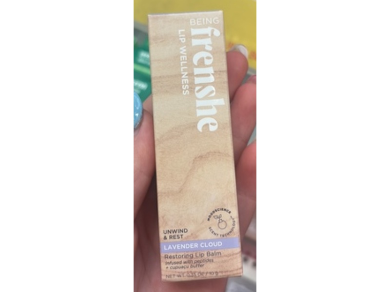 Being Frenshe Restoring Lip Balm, Lavender Cloud, 0.35 oz/10 g