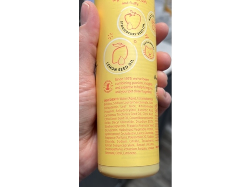 Pet Head Felin' Cat Dry Clean Spray, Lemon Berry, 10.1 fl oz/300 mL