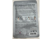 Earth Therapeutics Brightening Black Pearl Facial Sheet Mask, 0.7 fl oz/20 mL, Pack Of 5 - Image 4