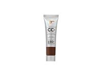 It Cosmetics CC+ Color Correcting Full Coverage Cream + Anti Aging Hydrating Serum, SPF 50 Deep Mocha, 0.406 fl oz/12 mL - thumbnail 1