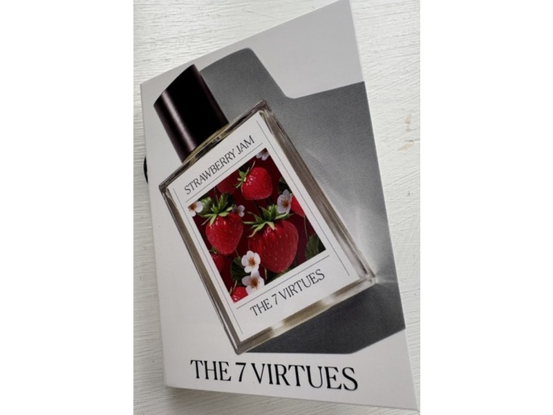 The 7 Virtues Eau De Parfum, Strawberry Jam, 0.06 fl oz/1.7 mL