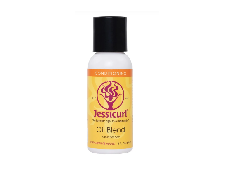 Jessicurl Oil Blend, No Fragrance Added, 2 fl oz/59 mL