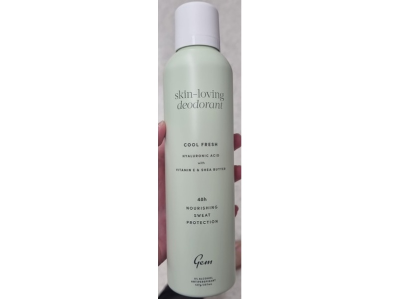 Gem Skin-Loving Deodorant, Cool Fresh, 127 g