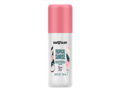Soap & Glory Tropical Sunrise Body Mist, Pink Pineapple & Creamy Coconut Scent, 3.04 fl oz/90 mL