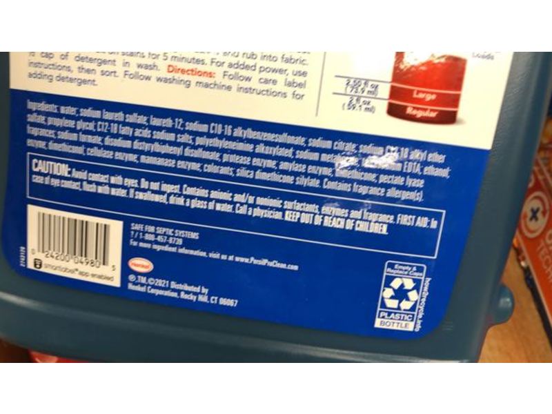 Persil Pro Clean + Oxi Power Liquid Detergent, 112 Loads, 225 fl oz/6.65 L