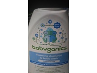 Babyganic Foaming Shampoo & Body Wash, 16 fl oz/473 mL - Image 3