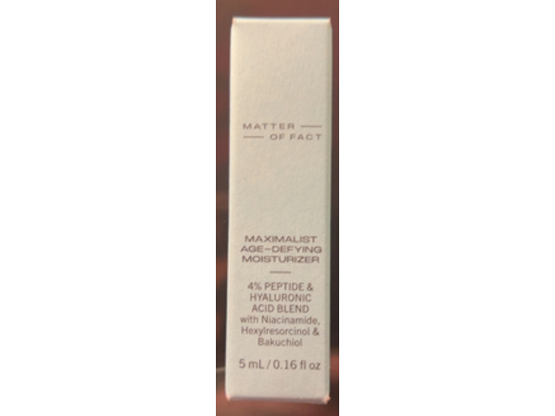 Matter Of Fact Maximalist Age Defying Moisturizer, 0.16 fl oz/5 mL