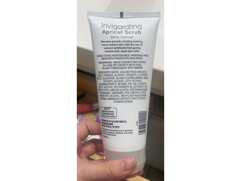 Studio Selection Invigorating Apricot Scrub Facial Cleanser, 6 oz/170 g