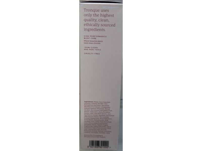 Tronque Everyday Revelation Exfoliating Refining Serum Body, 4.1 fl oz/120 mL