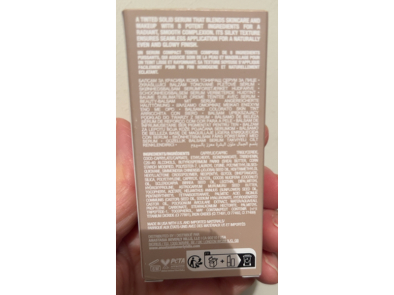 Anastasia Beverly Hills Beauty Balm Serum Boosted Skin Tint, 3, 0.63 oz/18 g