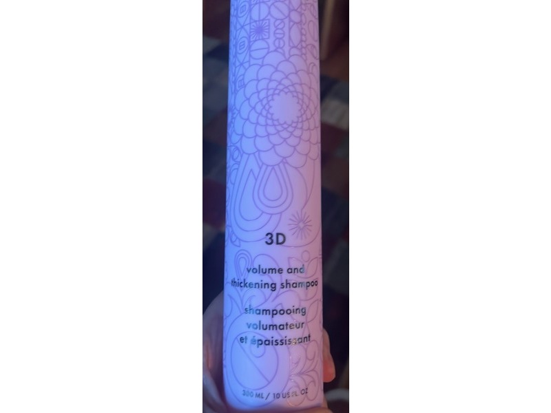 Amika 3D Volume & Thickening Shampoo, 10 oz/300 mL