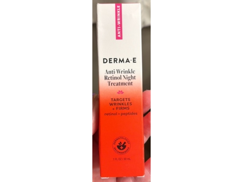 Derma E Anti-Wrinkle Retinol Night Treatment, 1 fl oz/30 mL