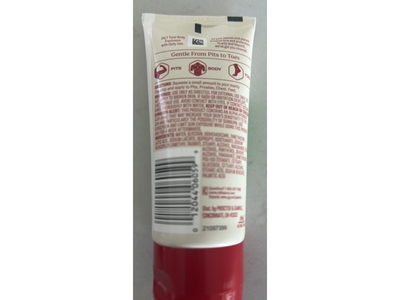 Old Spice Fiji Total Body Deodorant Creme, 3 oz/85 g