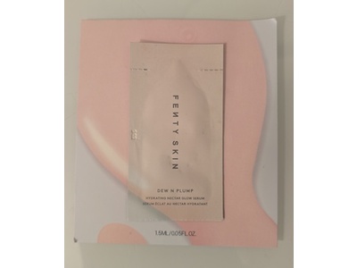 Fenty Skin Dew N Plump Hydrating Nectar Glow Plump Serum, 0.05 fl oz/1.5 mL