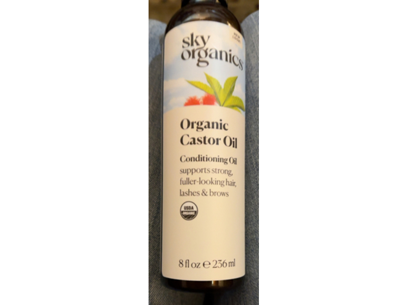 Sky Organics Castor Oil, 8 fl oz/236 mL