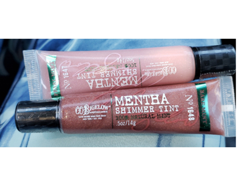 C.O. Bigelow Mentha Shimmer Tint Lip Gloss, Mint No. 1648, 0.5 fl oz/14 g