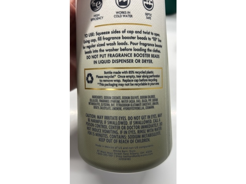 Bath & Body Works White Barn Fragrance Booster, Moonlight Goddess, 18 oz/510 g