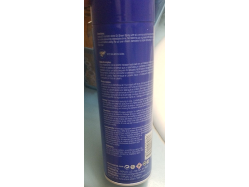 Isoplus Oil Sheen Protective Hair Spray, 11 oz/ 451 mL