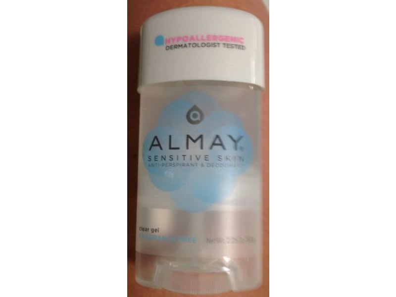 Almay Sensitive Skin Clear Gel Anti-Perspirant & Deodorant Stick, 2.25 oz