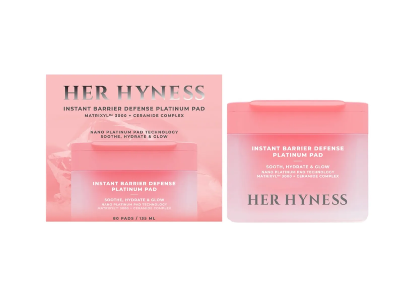 Her Hyness Instant Barrier Defense Platinum Pad, 135 mL, 80 Count
