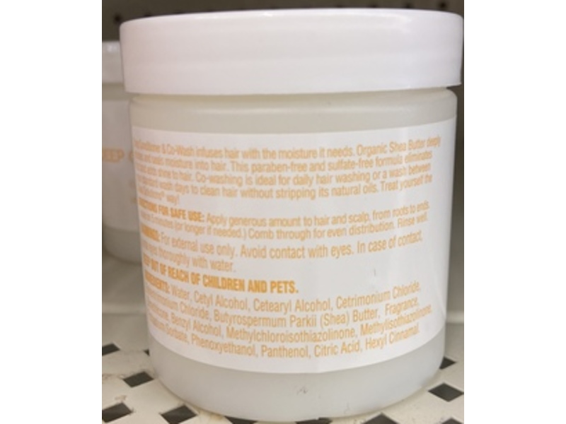 Shea Solutions Deep Conditioner & Co-Wash, Shea Butter, 6 0z/170 g, Pack Of 3