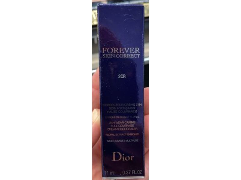 Dior Forever Skin Correct Concealer, 2CR Cool Rosy, 0.37 fl oz/11 mL
