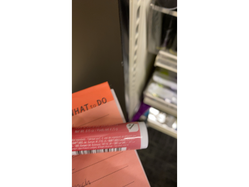 Burt's Bees Tinted Lip Balm, Rose, 0.15 oz/4.25 g