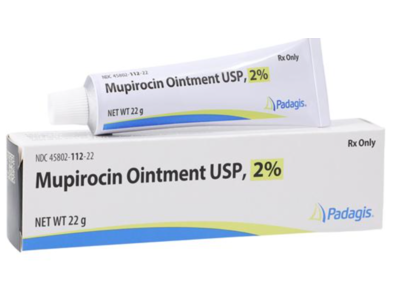 Mupirocin Ointment 2%, 22 g, Padagis (Rx)