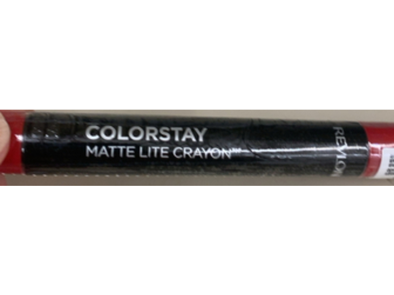Revlon ColorStay Matte Lite Crayon Lipstick, 009 Ruffled Feathers, 0.049 oz