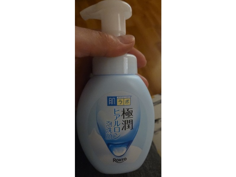 Hada Labo Rohto Gokujyun Foaming Facial Wash, 160 mL