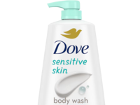 Dove Sensitive Skin Body Wash, 34 fl oz/1 L - thumbnail 1