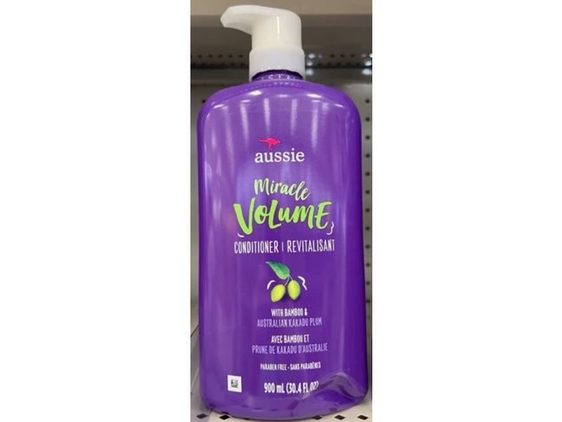 Aussie Miracle Volume Conditioner, Bamboo & Australia Kakadu Plum, 30.4 fl oz/900 mL