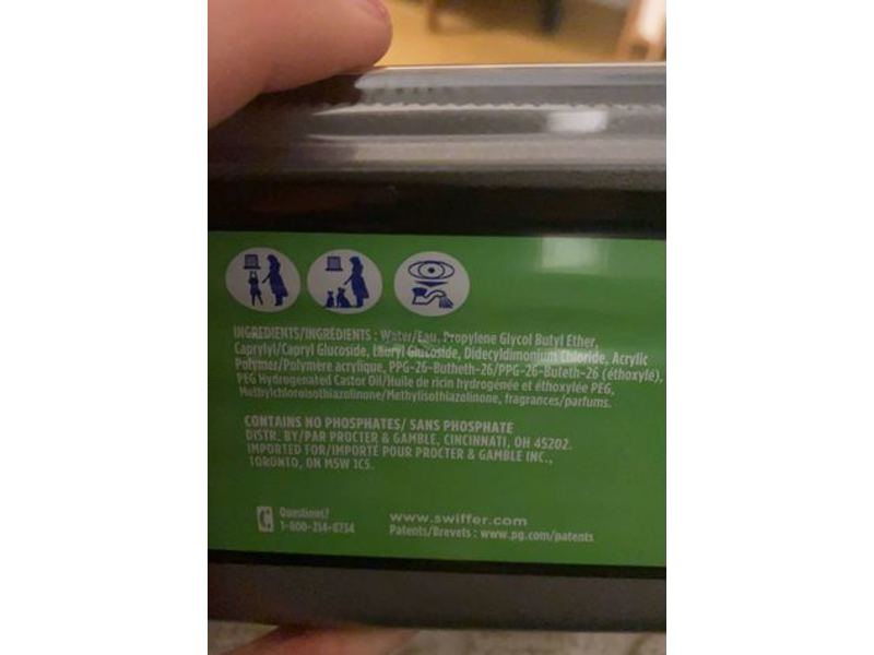 Swiffer Heavy Duty Wet Mopping Cloths, Lavender, 20 Count