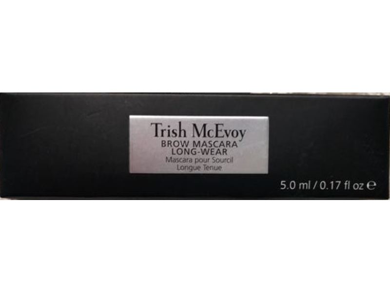 Trish McEvoy Brow Mascara Long Wear, Natural Brunette, 0.17 fl oz