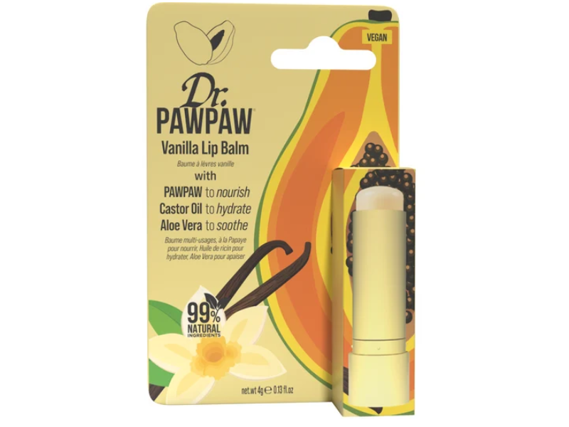 Dr.PAW PAW Lip Balm, Vanilla, 0.14 oz/4 g