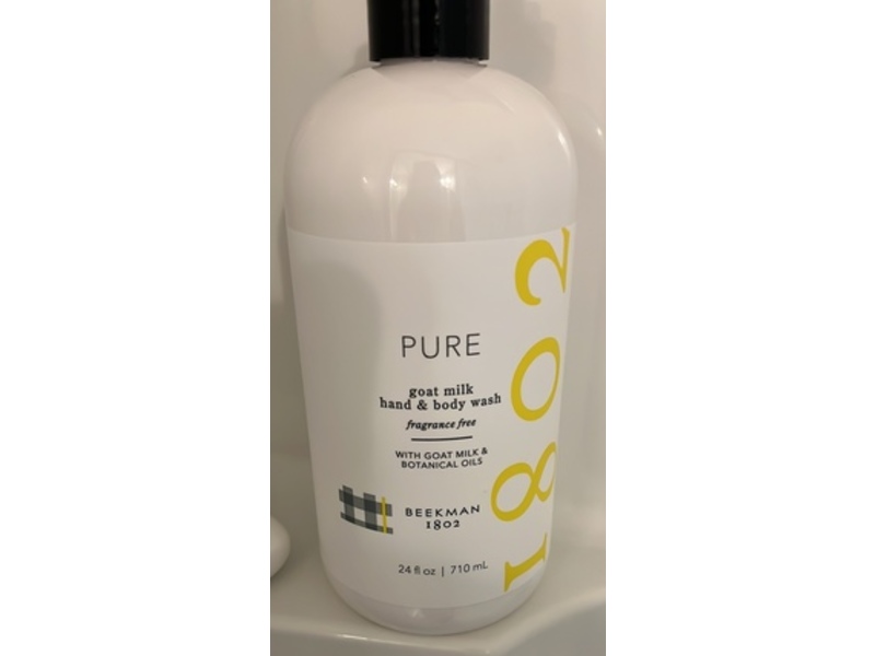 Beekman 1802 Pure Goat Milk Hand & Body Wash, 24 fl oz/710 mL