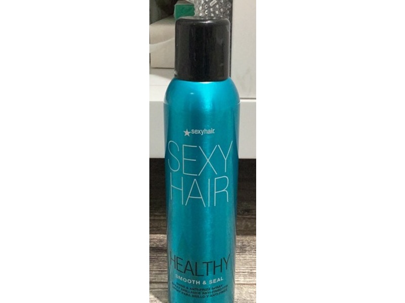 Sexy Hair Healthy Smooth & Seal Shine & Anti-Frizz Spray, 6 oz/225 mL