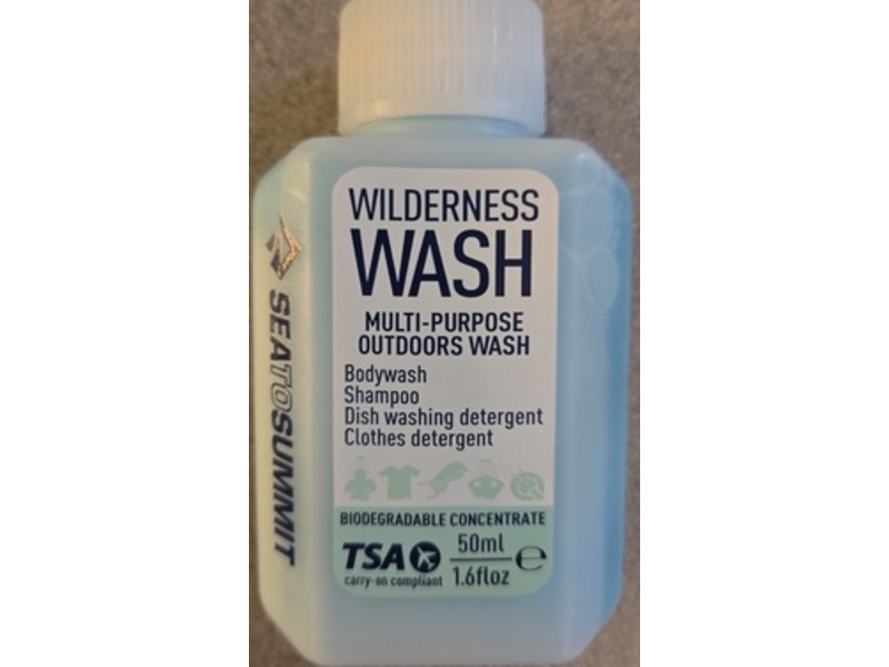 Sea To Summit Wilderness Wash Multi-Purpose Outdoors Wash, 1.6 fl oz/50 mL