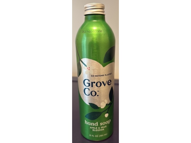 Grove Co. Hand Soap, Apple & Pear Blossom, 13 fl oz/384 mL