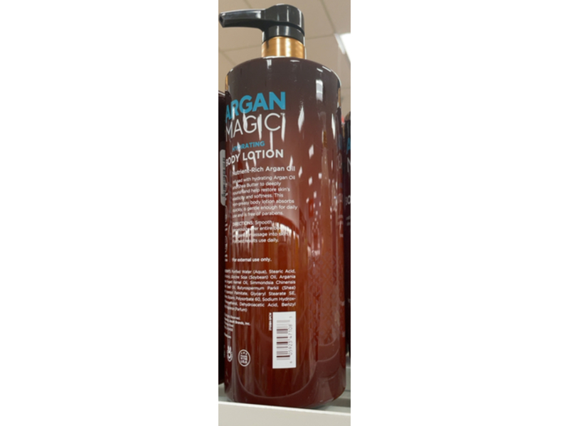 Argan Magic Hydrating Body Lotion, Argan Oil & Shea Butter, 32 fl oz/946 mL