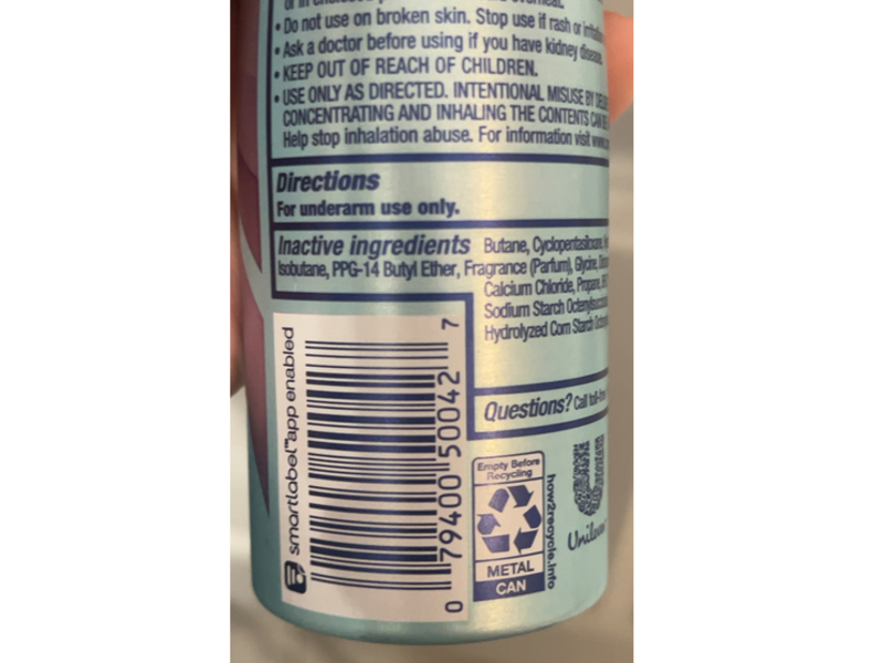 Degree Advanced Antiperspirant Deodorant, 3.8 oz/107 g