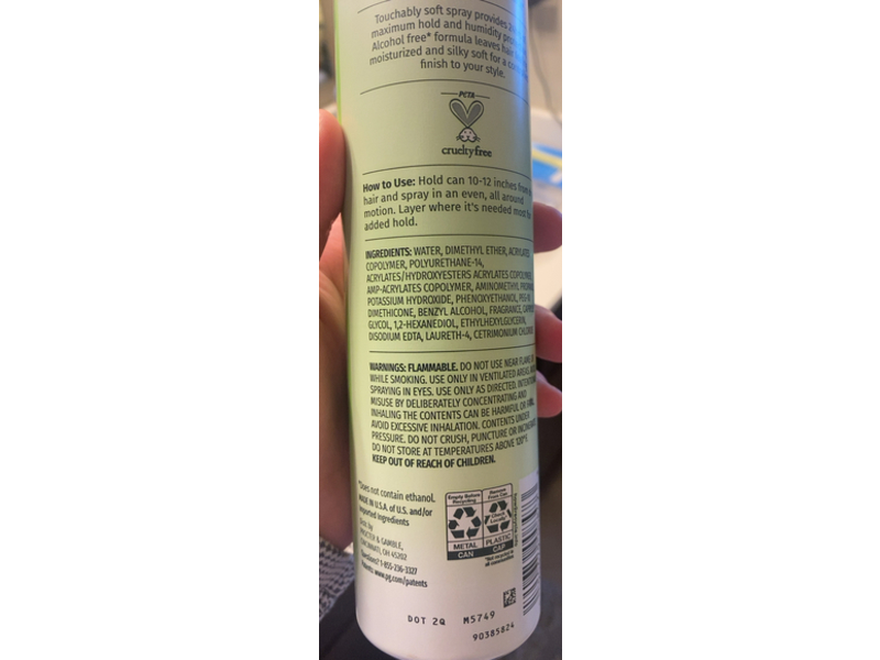 Herbal Essences Bold Hold Hairspray, Humidity Protestation, 8 oz/226 g