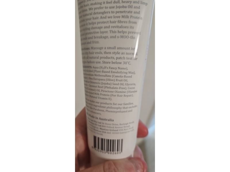 MooGoo Natural Protein Shot Leave In Hair Conditioner, Protect, 4.2 oz/120 g